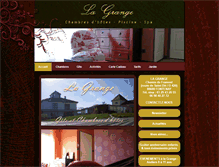 Tablet Screenshot of lagrange-vosges.com